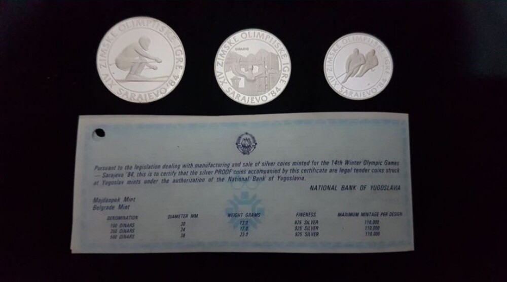 Rare Silver Coins of Yugoslavia - 1