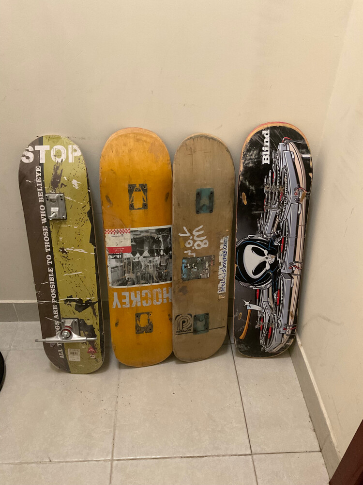 4 Skateboard Blanks - 1