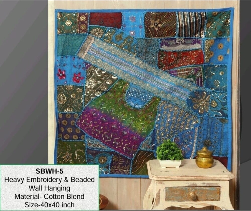 Handmade wall tapestry- majlis deco - 4