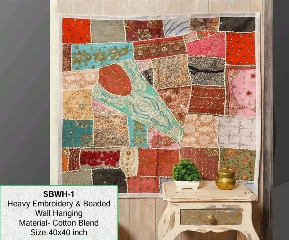 Handmade wall tapestry- majlis deco - 2
