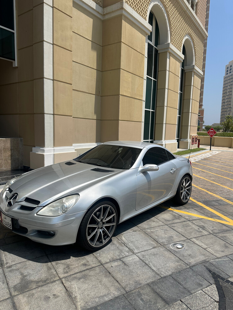 Mercedes SLk 2006 silver color - 2