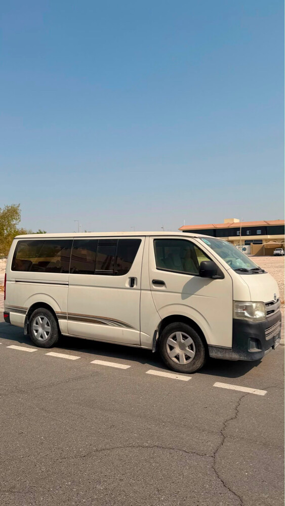 TOYOTA HIACE VAN FOR RENT - 1