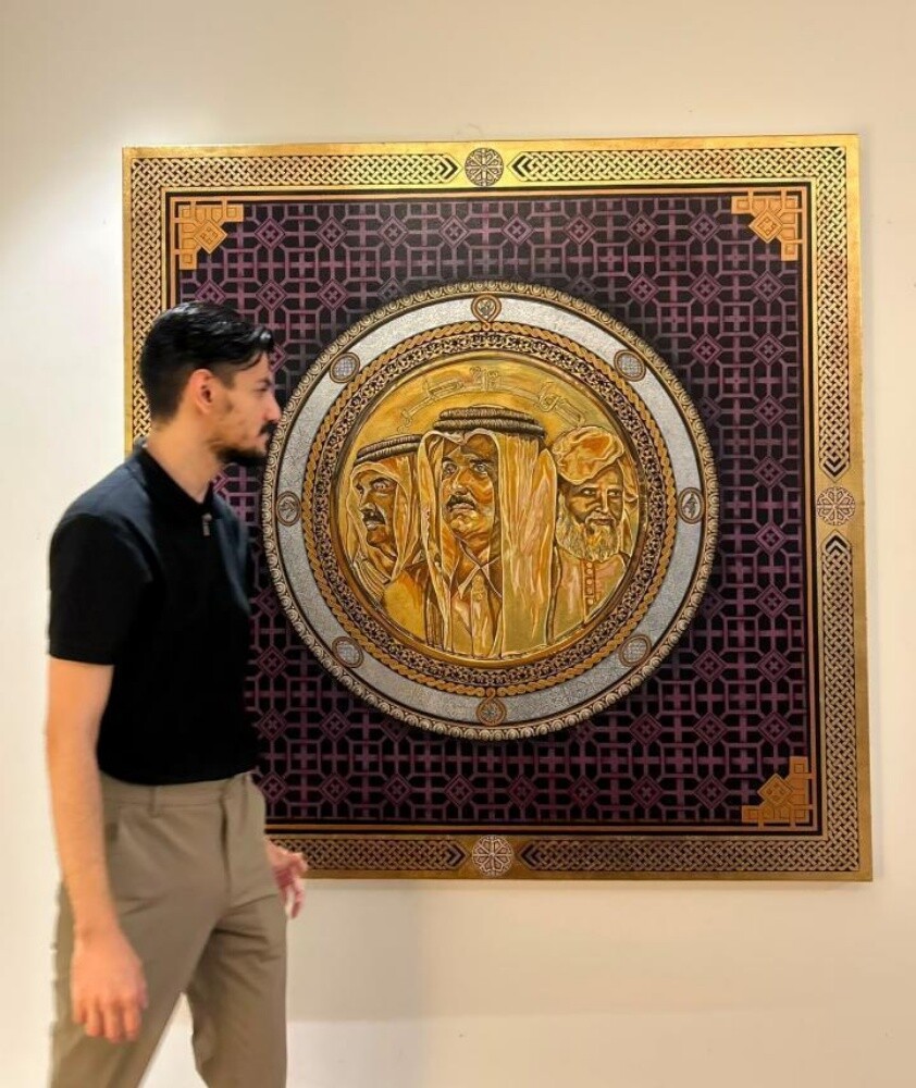 painting, The gold painting - 2