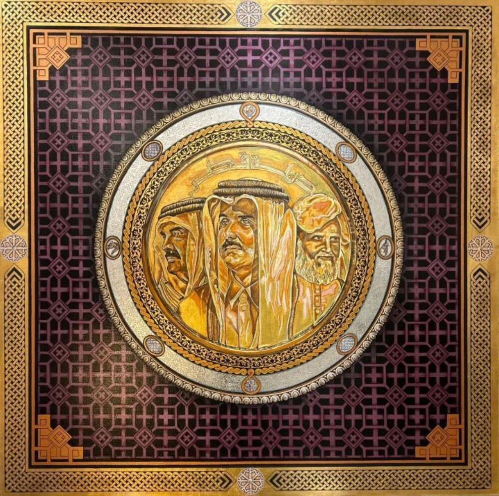 painting, The gold painting - 1