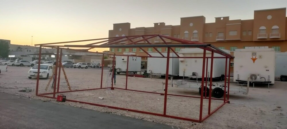 خيمه وبيوت وشعر وحديد وطربال الما - 3