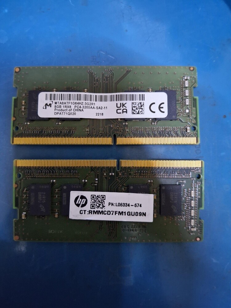 for laptop 3200 Mhz DDR4 16GB - 3