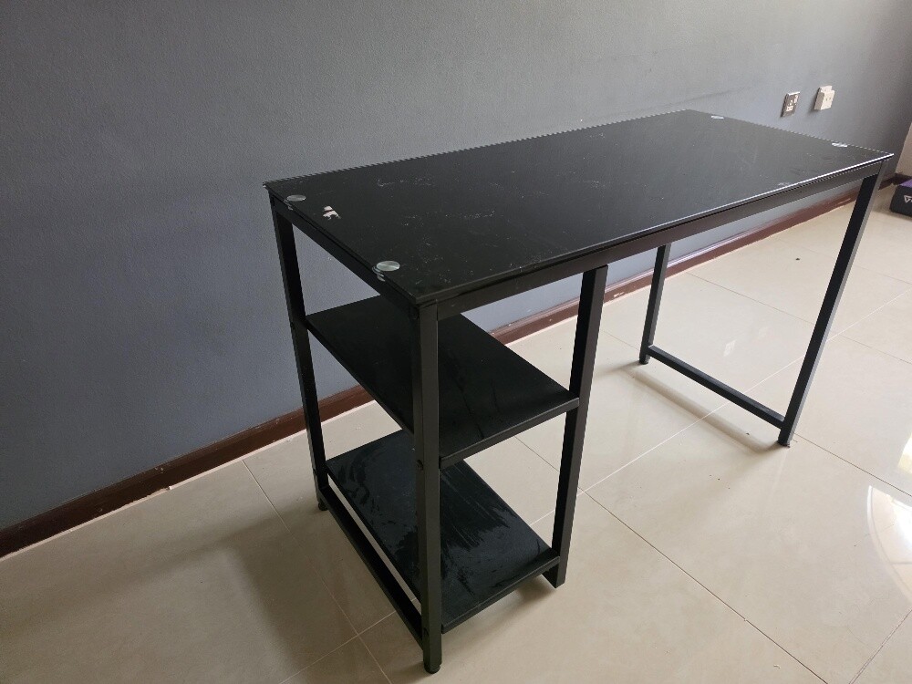 Glass Computer table - 2