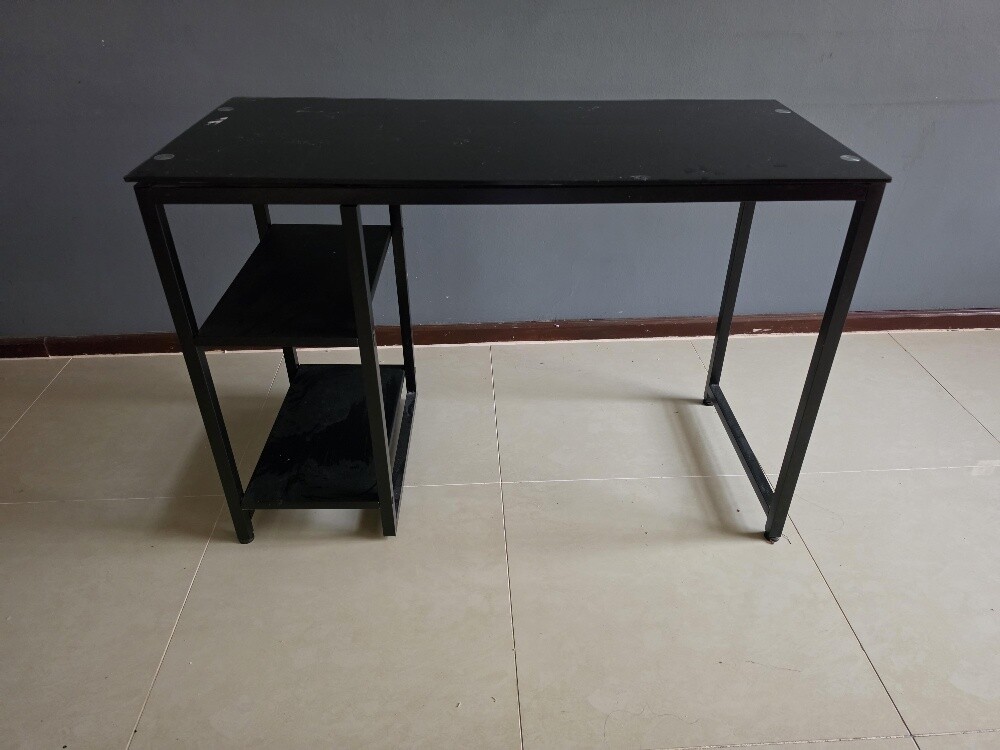 Glass Computer table - 3
