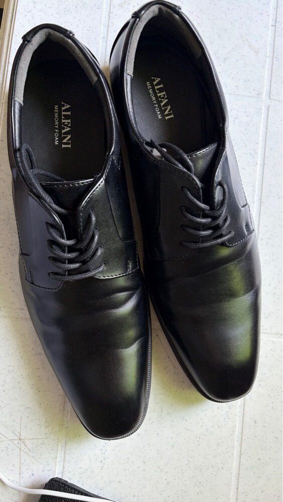 Alfani Men’s Leather Dress Shoes. - 2