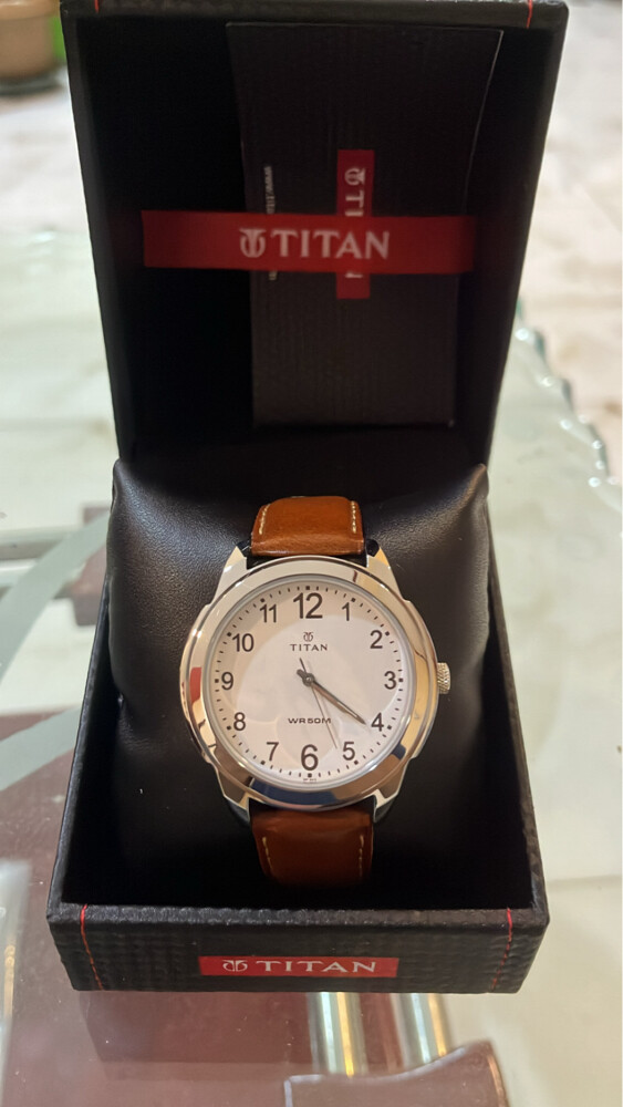 Unused Titan watch with box  - 1