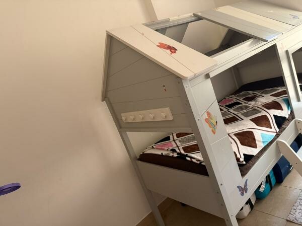 kids wood House Bed ( single Bed ) - 14