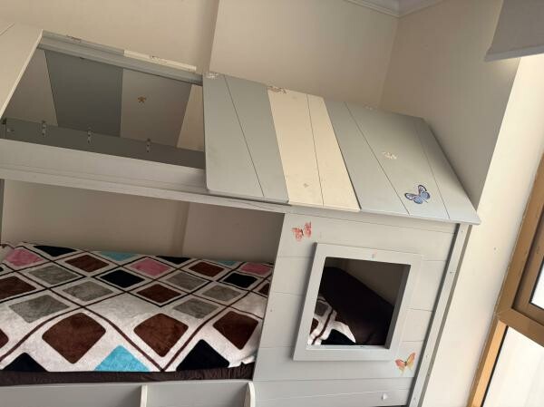 kids wood House Bed ( single Bed ) - 9