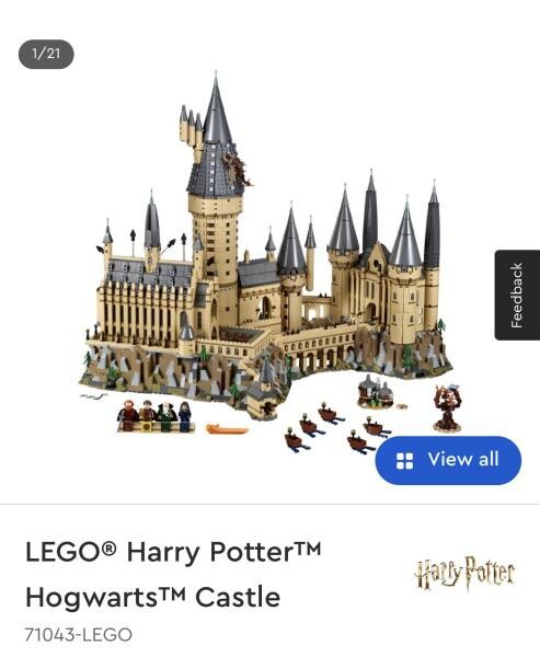 Harry Potter hogwart castle lego - 1