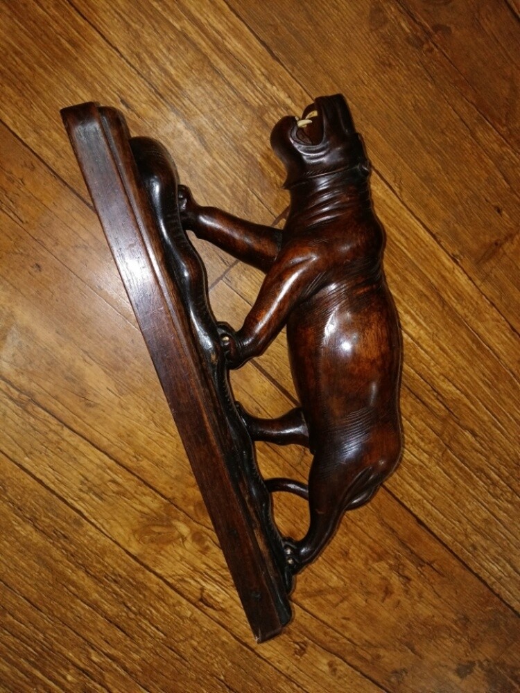 wood tiger antique - 2