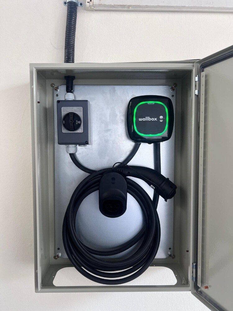 Electric car charger installation - 3