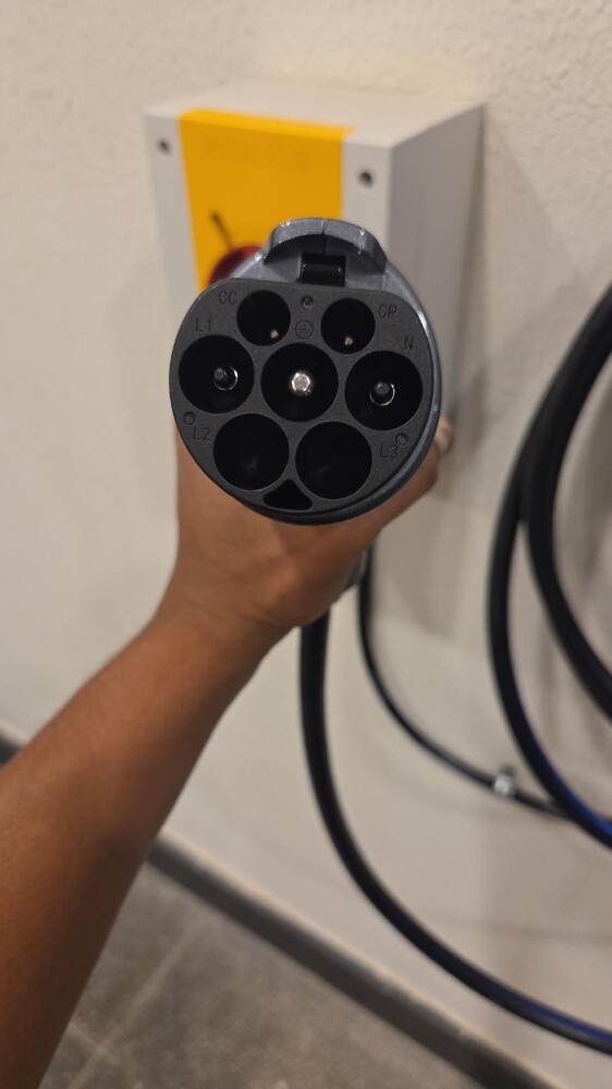 Electric car charger installation - 5