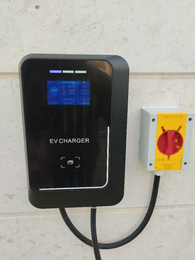 Electric car charger installation - 4
