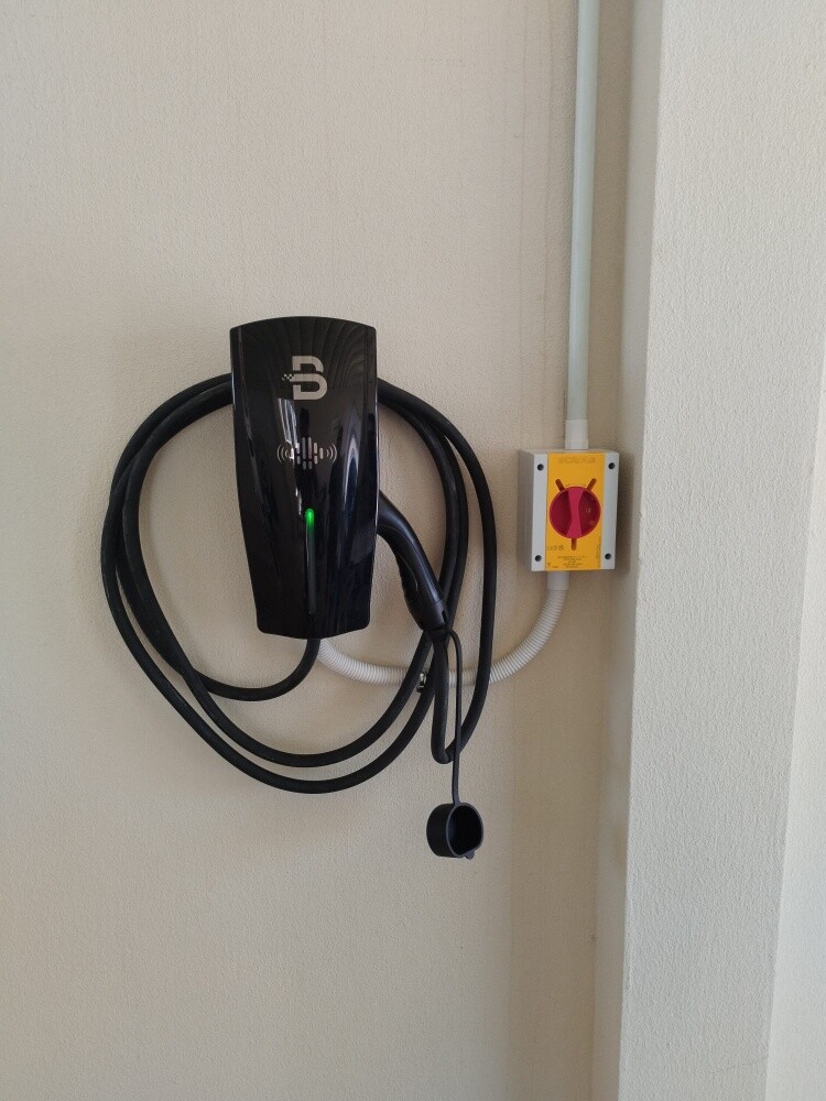 electric car charger installation - 1