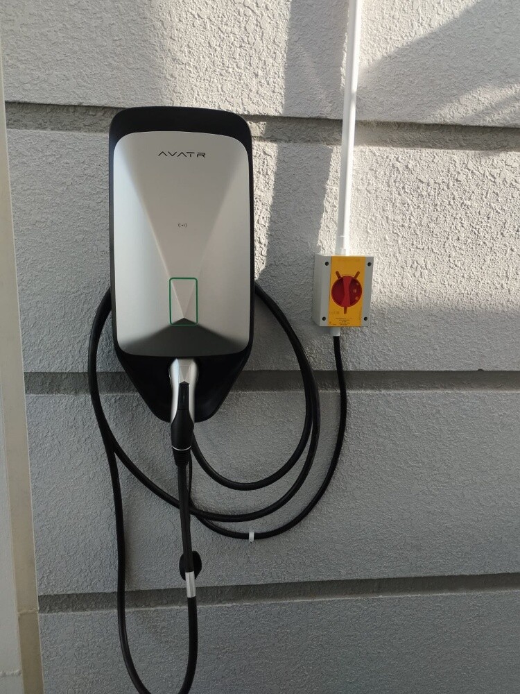 electric car charger installation - 3