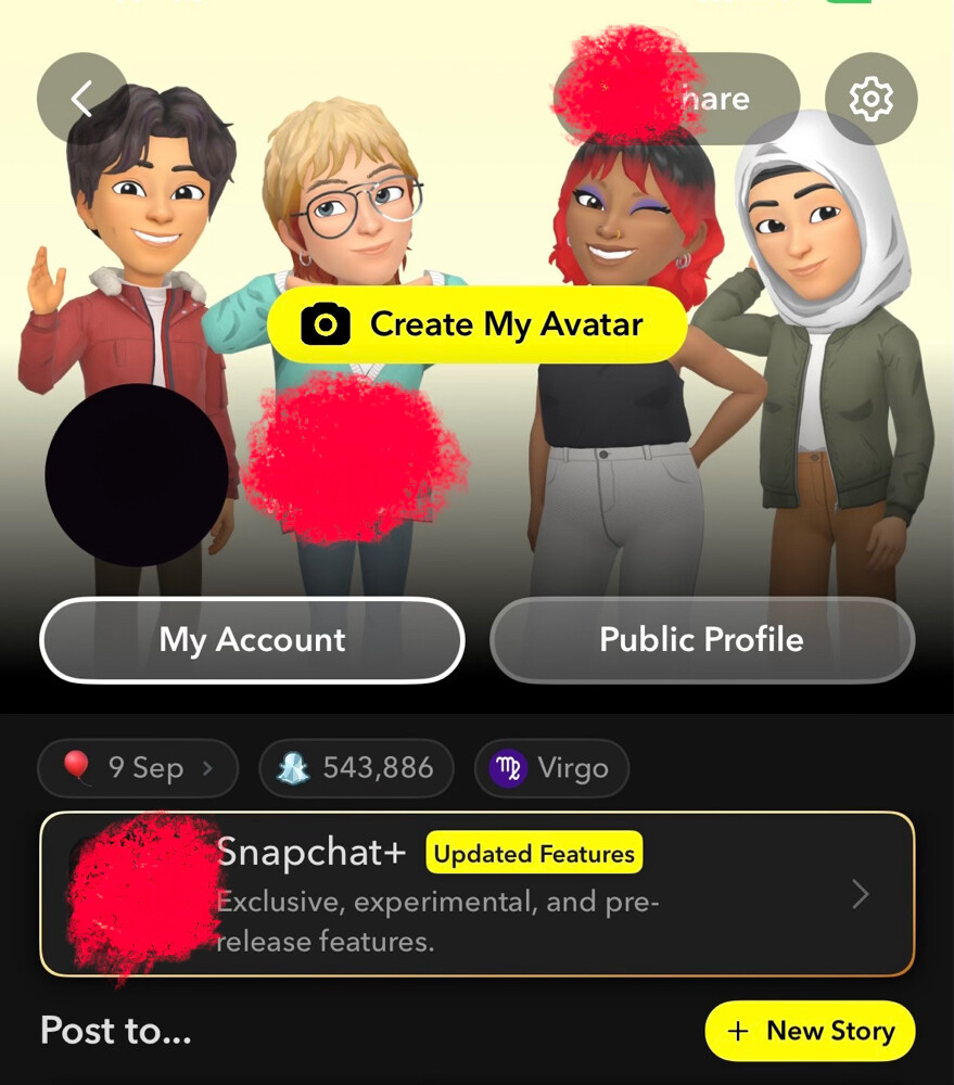 حساب سناب شات للبيع - 1