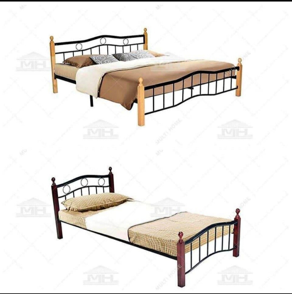 Bed, mattress, cabinet available ne - 6