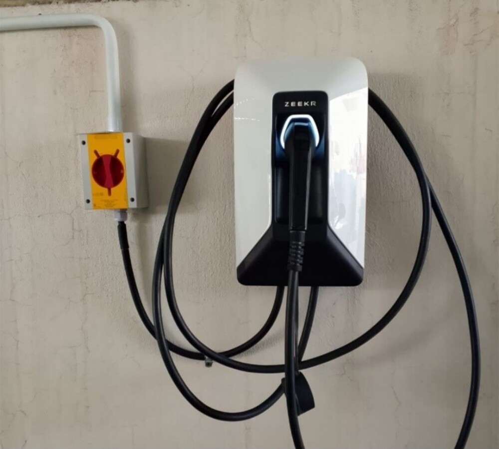 electric car charger installation - 2