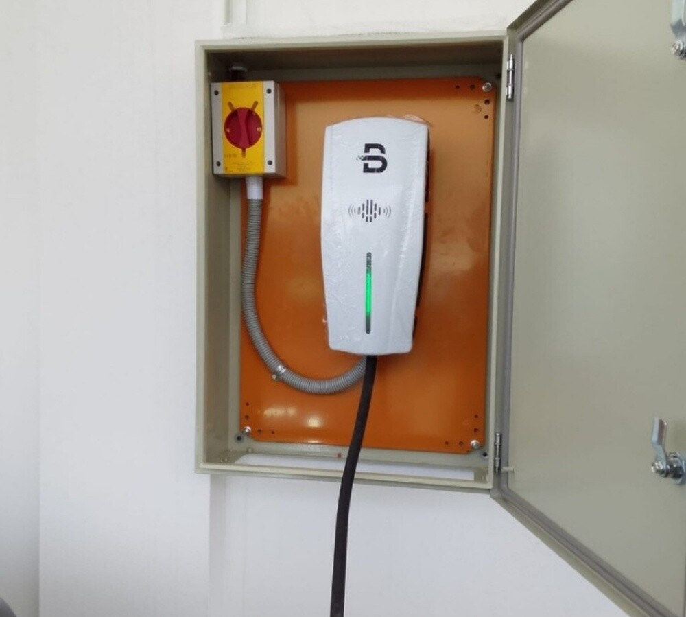 electric car charger installation - 1