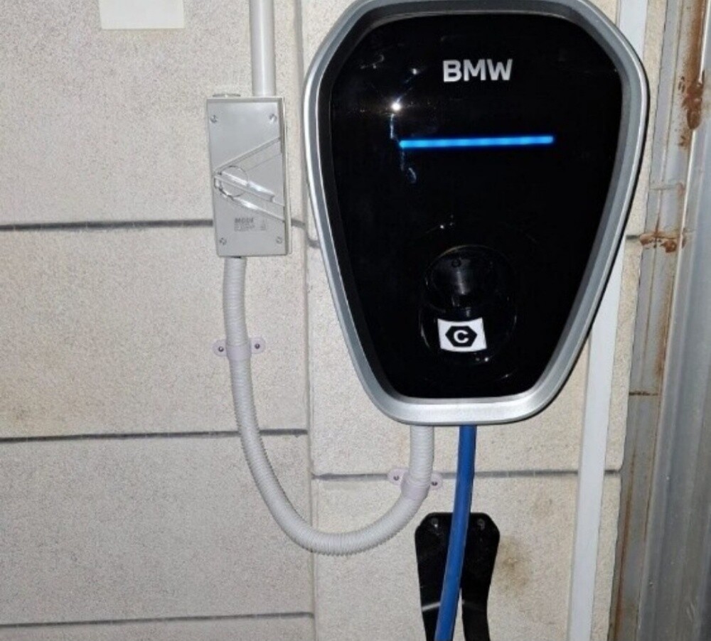 electric car charger installation - 1