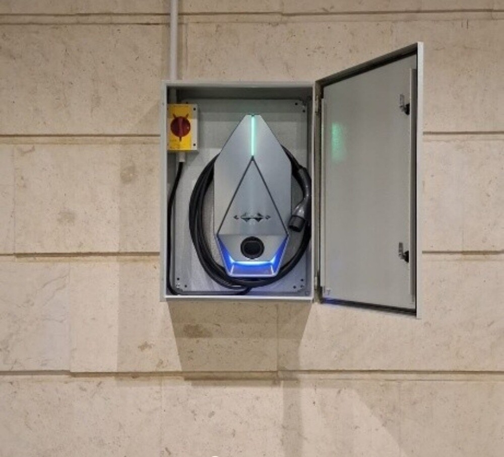 electric car charger installation - 2