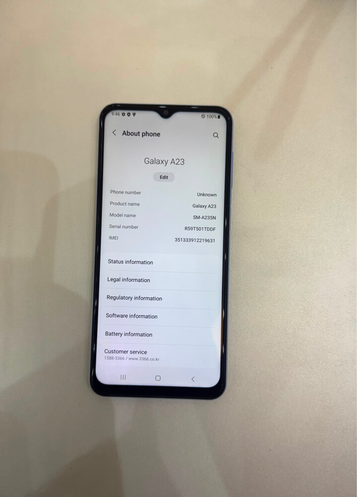 Sumsung galaxy A23 original USA  - 2