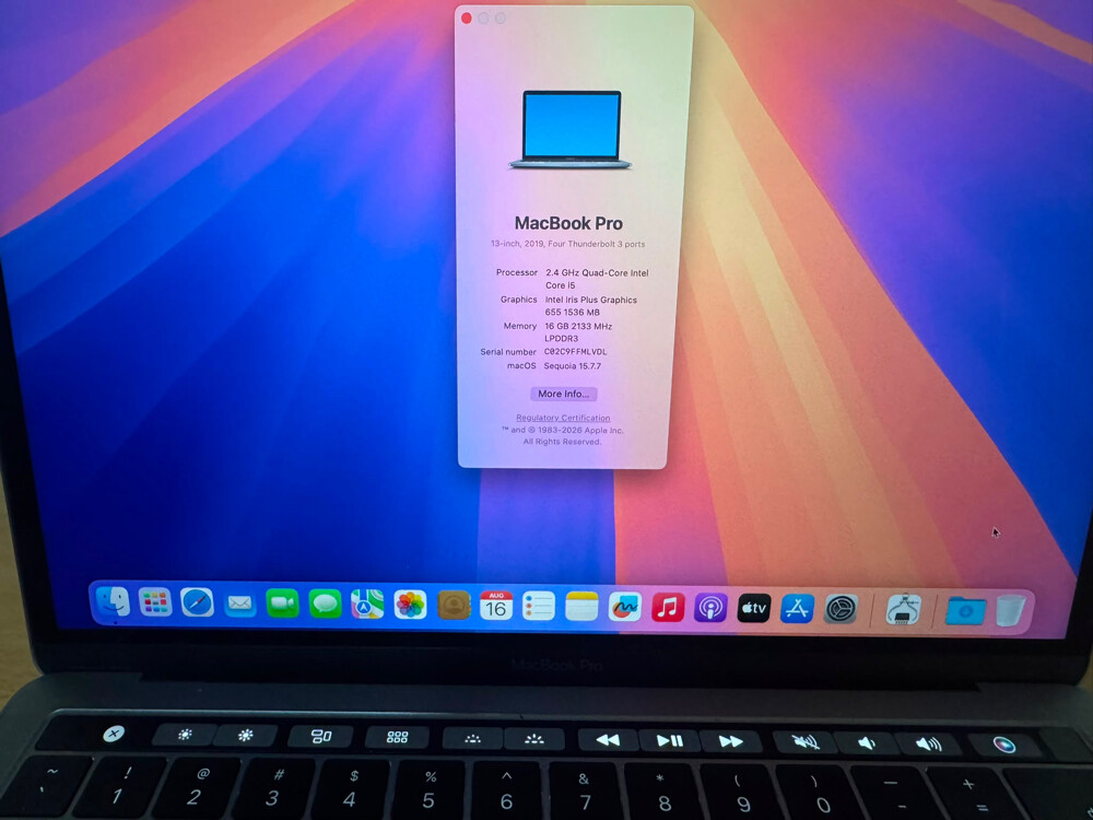 MacBook Pro 2019 USA orignal  - 2