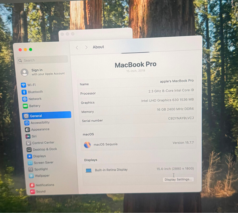 MacBook Pro 15-inch Core i9 USA - 6