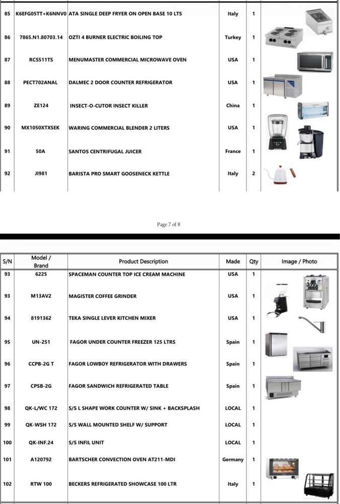 cafe/resturant kitchen equipment  - 3