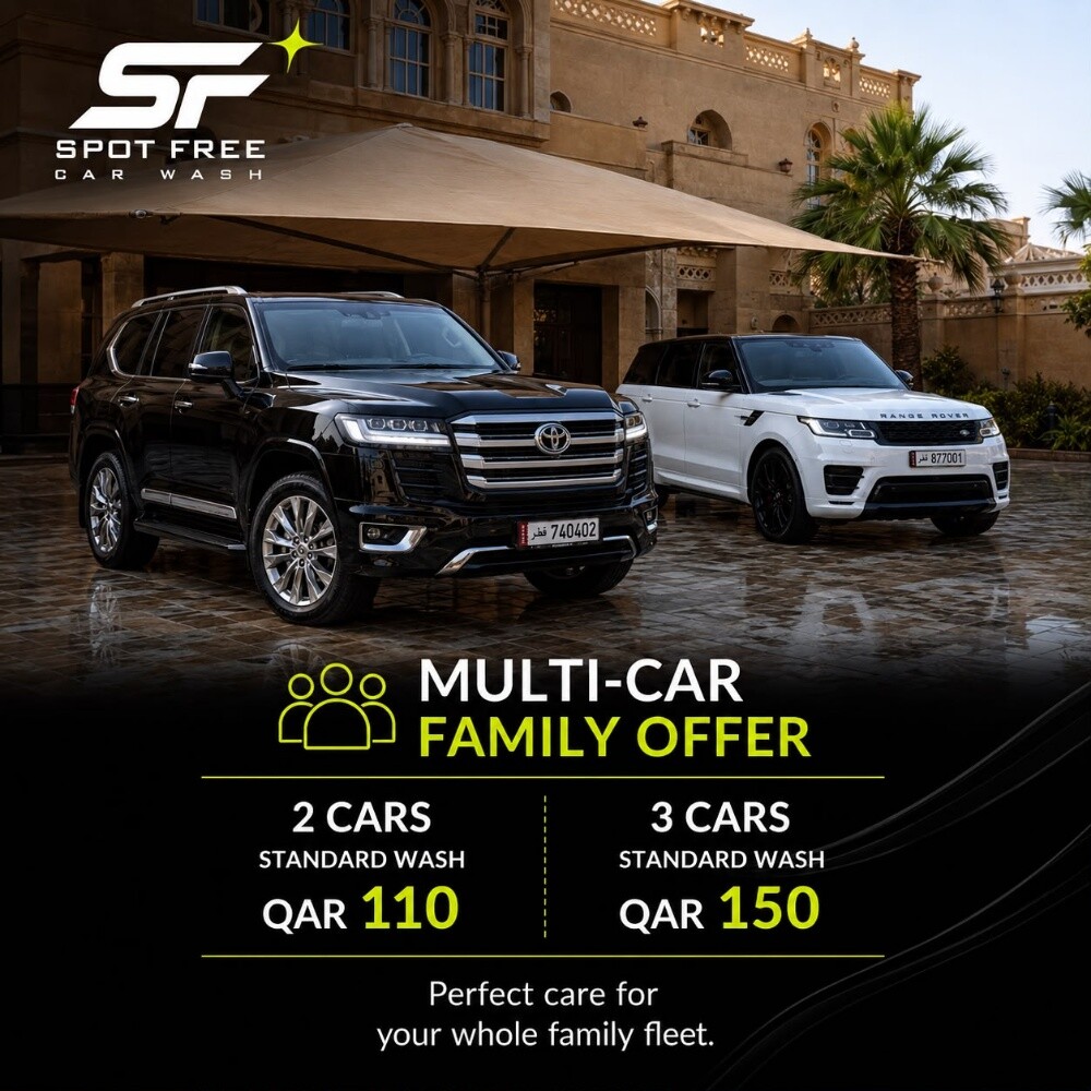 CAR WASH AT HOME ANYWHERE IN DOHA - 1