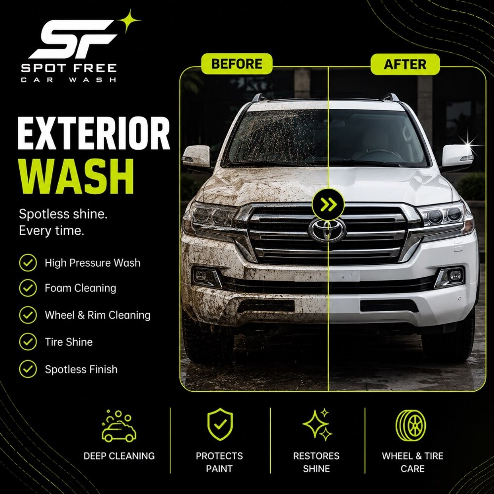 CAR WASH AT HOME ANYWHERE IN QATAR - 1