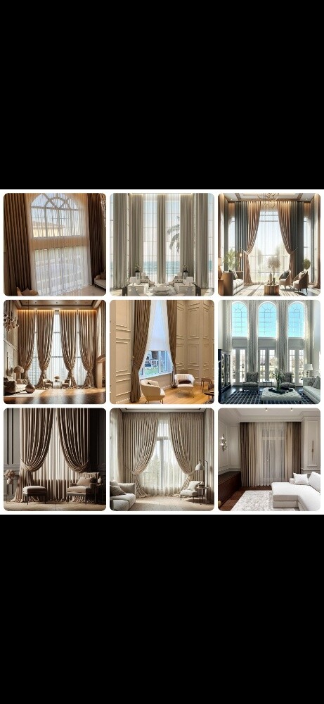 New luxury model waby Window Curtai - 8
