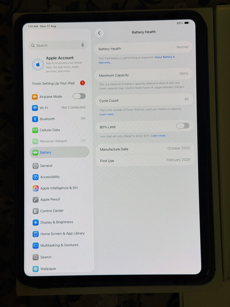 IPad Pro M5 wifi plus Cellular  - 3