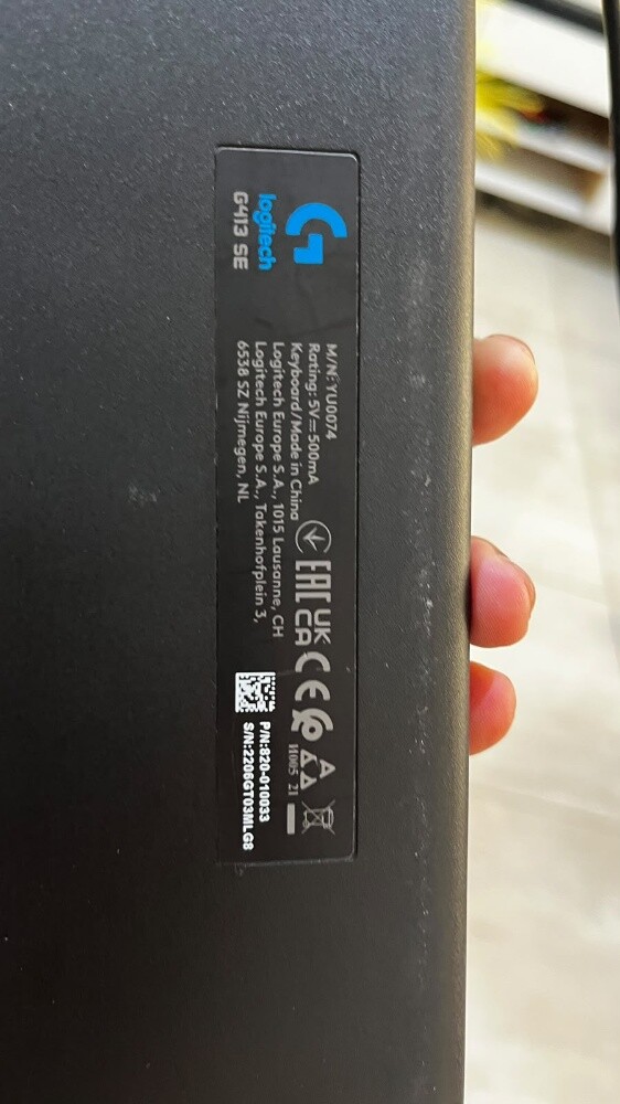 Logitech G413 Mechanical Keyboard - 3