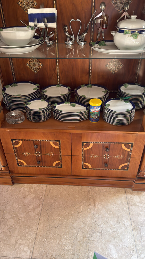 Dining table 4 pieces with pearl - 13