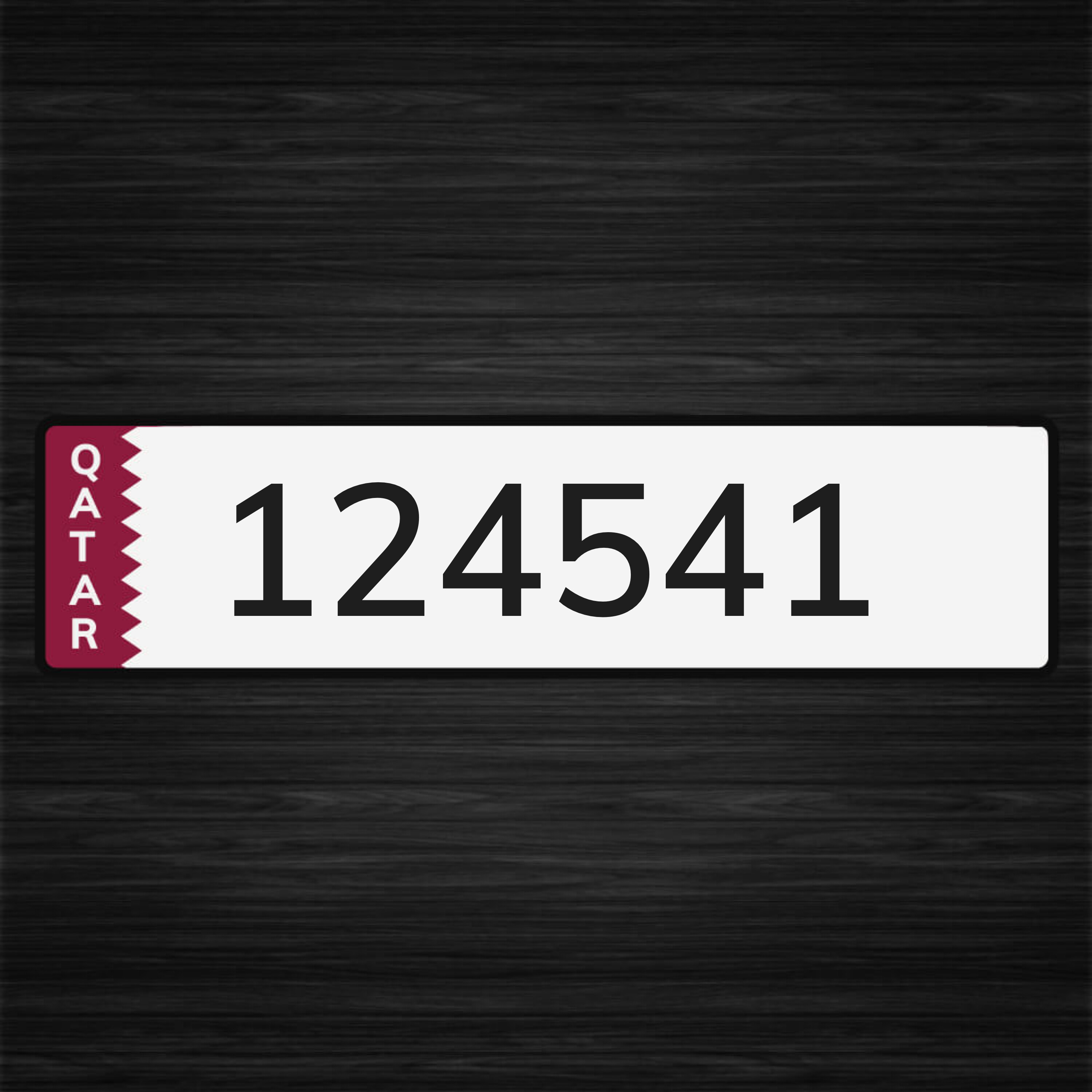 plates car - 1