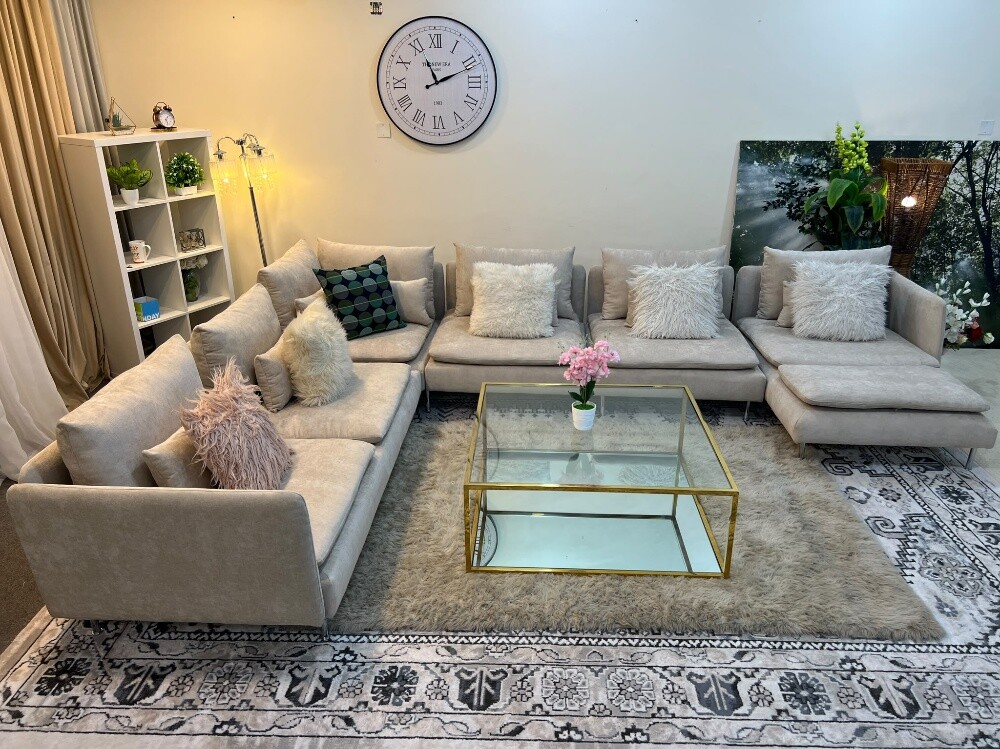 Ikea brand luxurious U shape sofa - 3