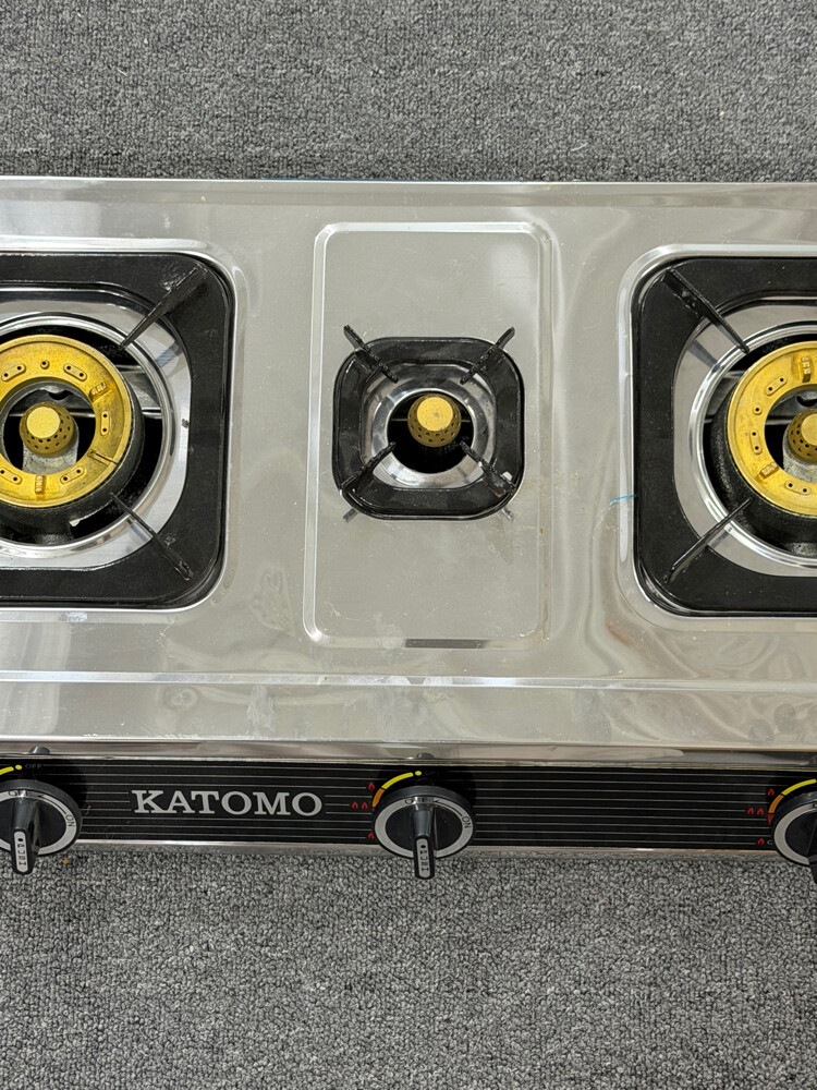Katomo 3-Burner Gas Stove in Excell - 2