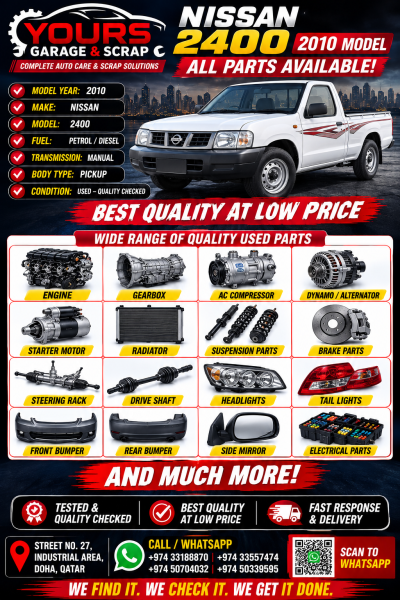 NISSAN PICKUP 2400 2010 MODEL - 9