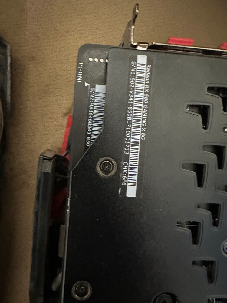 RX 580 Gaming X 8GB GPU - 2