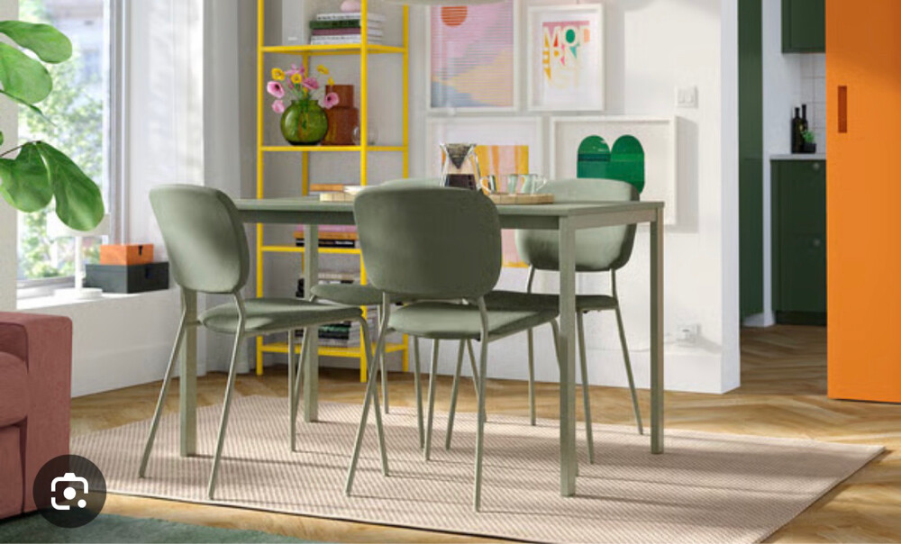 IKEA Dining table with 4 chairs for - 3