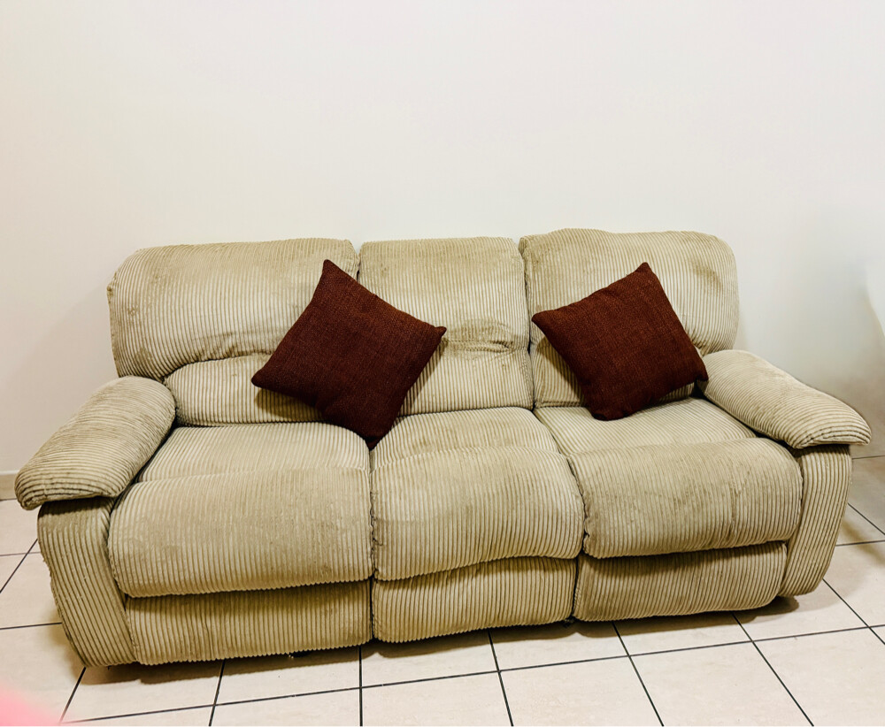 Home Cen 3 Seater Recliner Sofa  - 7