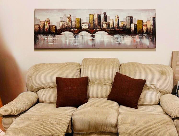 Home Cen 3 Seater Recliner Sofa  - 2