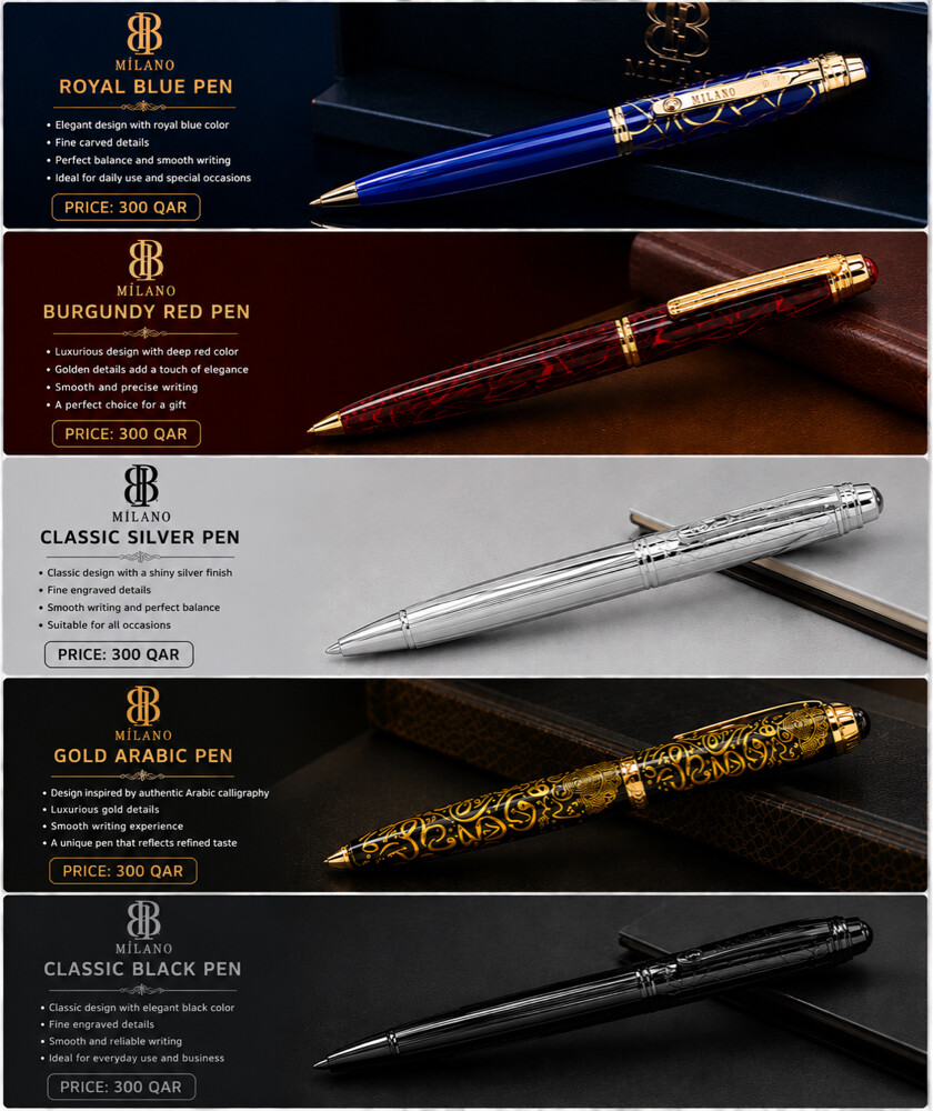 Luxury BB MILANO Pens - 2