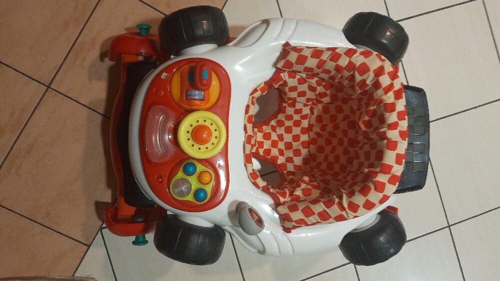 baby walker and high chair - 2