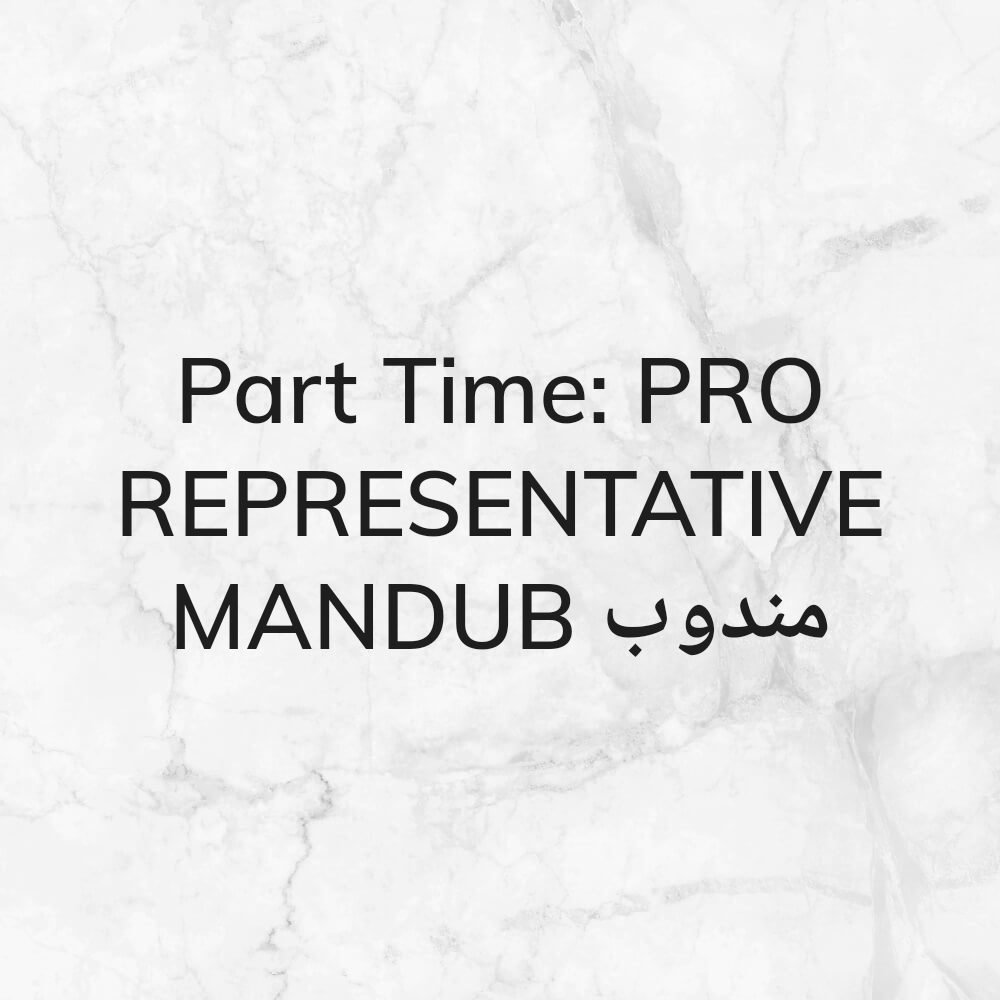 PRO Representative(Mandoob) Service - 1